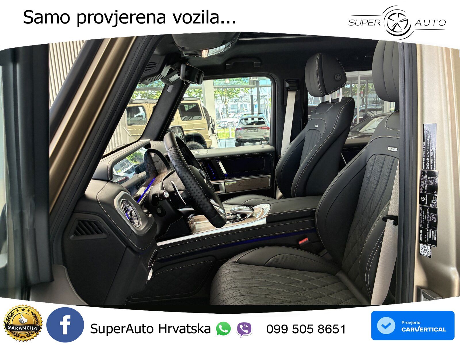 Mercedes AMG G 63 Long V8 (585 KS) 4MATIC 9G-TRONIC AMG SPEEDSHIFT PLUS Manufaktur