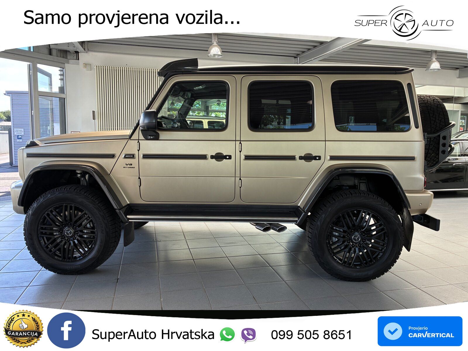Mercedes AMG G 63 Long V8 (585 KS) 4MATIC 9G-TRONIC AMG SPEEDSHIFT PLUS Manufaktur
