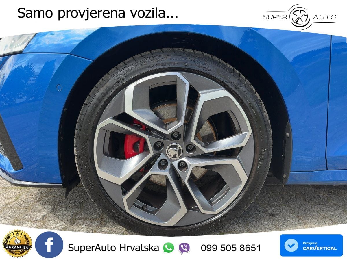 Škoda Octavia Combi RS 2.0 TDI (200 KS) DSG LED+GR SJED+ACC
