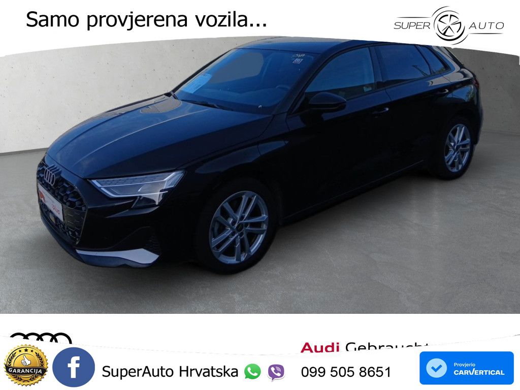 Audi A3 Sportback 40 TFSI e (204 KS) Plug-in Hybrid S tronic LED+GR SJED+ACC