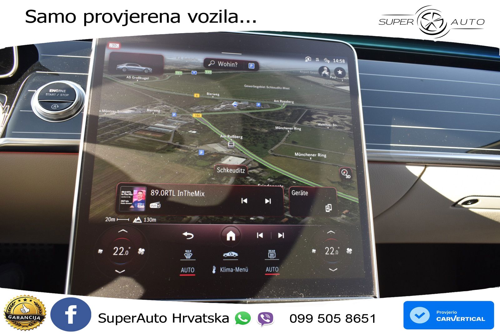 Mercedes S 580 V8 (503 KS) EQ Boost 4MATIC 9G-TRONIC ACC+HEAD+4xGR SJED+360+PANO
