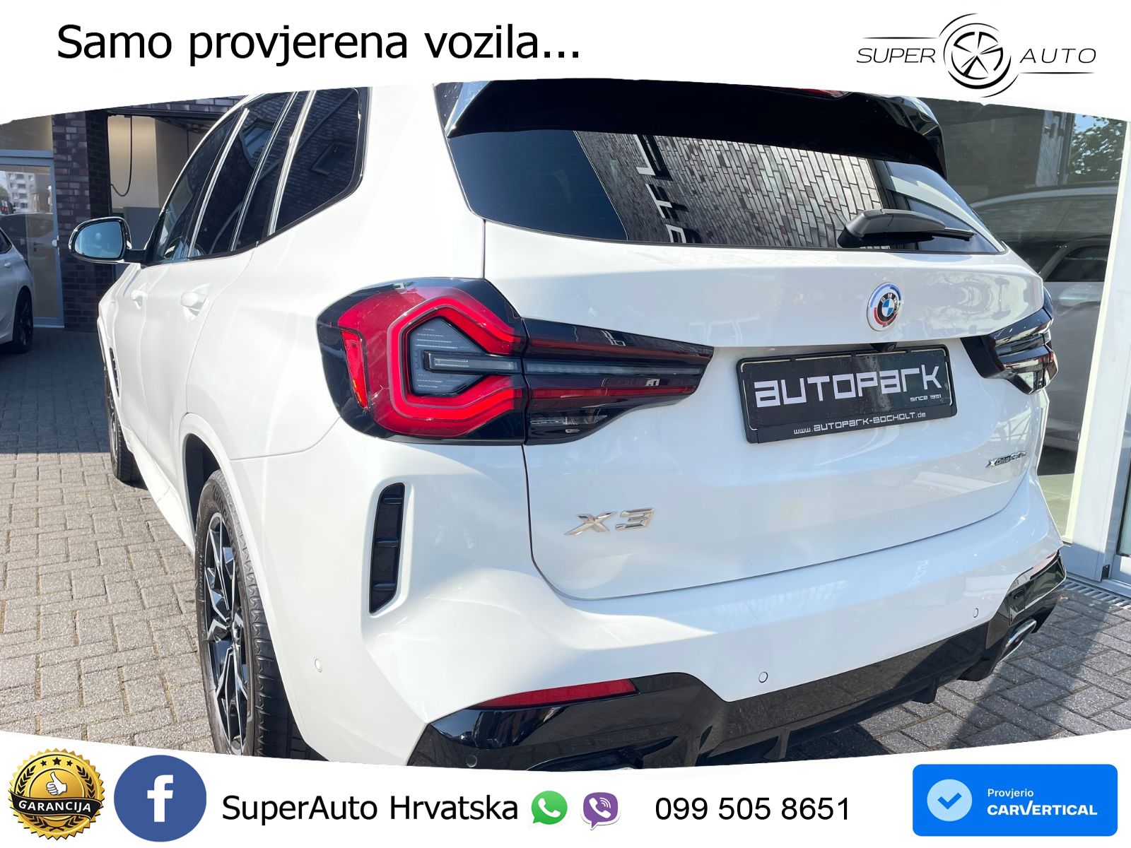 BMW X3 20i xDrive Steptronic M Sport LED+GR SJED+ACC