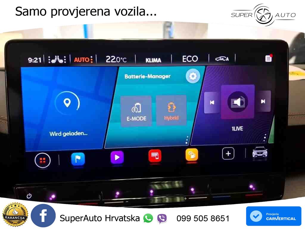 Cupra Formentor 1.4 TSI (245 KS) e-Hybrid DSG VZ LED+GR SJED+ACC