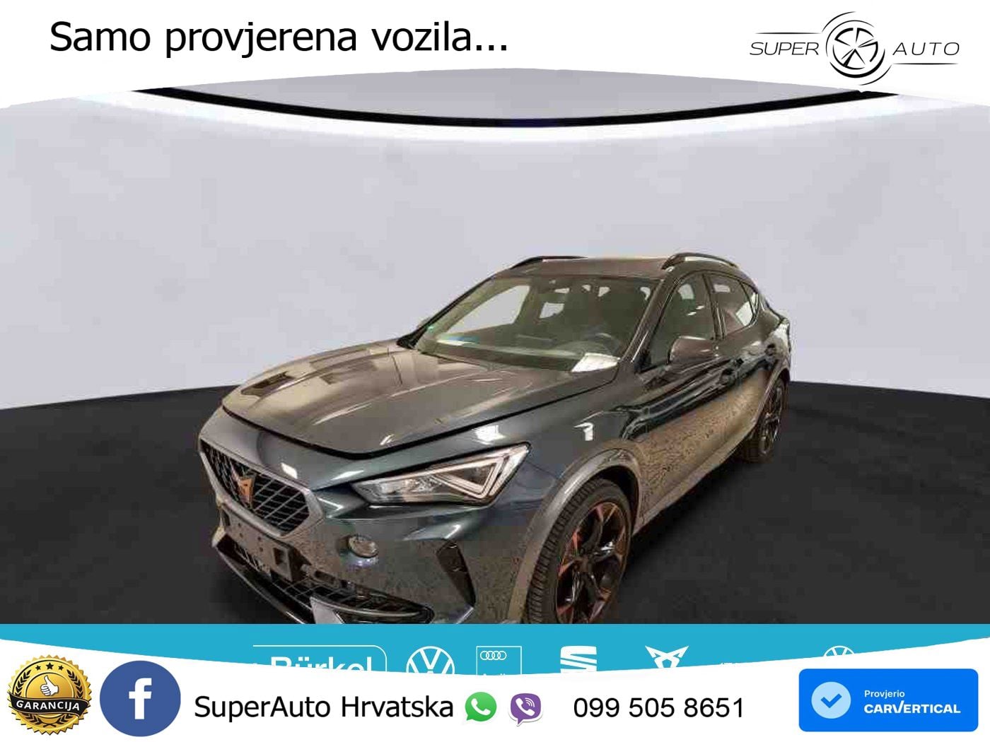 Cupra Formentor 1.4 TSI (245 KS) e-Hybrid DSG VZ LED+GR SJED+ACC