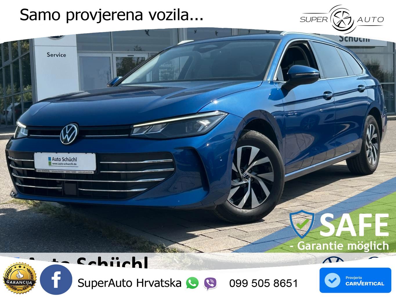 Volkswagen Passat Variant 1.5 eTSI (150 KS) DSG Business LED+GR SJED+ACC