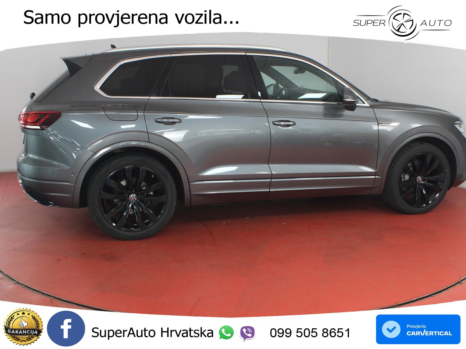 Volkswagen Touareg 3.0 V6 TDI (286 KS) 4MOTION Tiptronic R-Line ZRAČNI+ACC+GR SJED+KAM+PANO