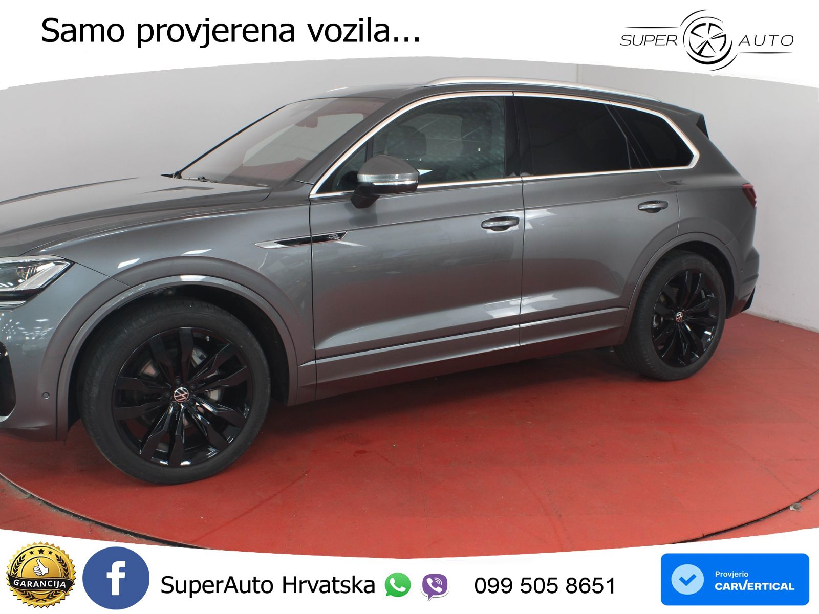 Volkswagen Touareg 3.0 V6 TDI (286 KS) 4MOTION Tiptronic R-Line ZRAČNI+ACC+GR SJED+KAM+PANO