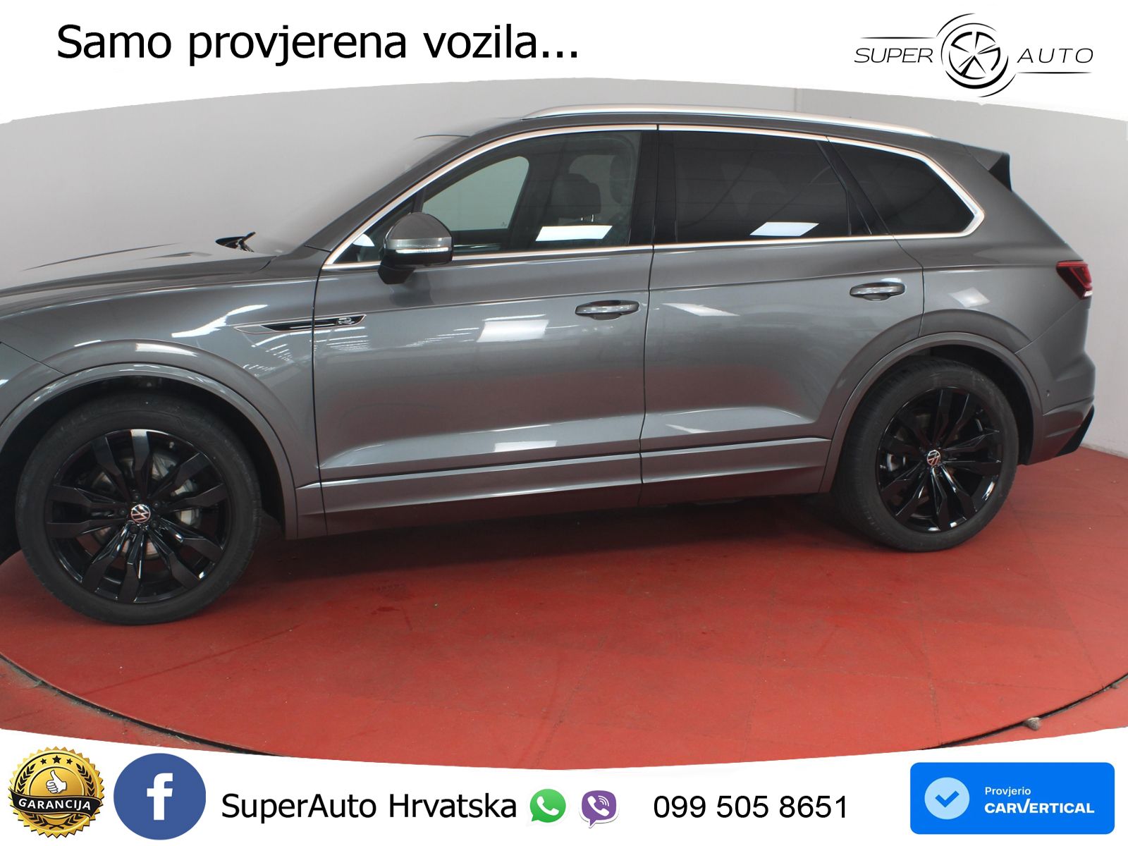 Volkswagen Touareg 3.0 V6 TDI (286 KS) 4MOTION Tiptronic R-Line ZRAČNI+ACC+GR SJED+KAM+PANO