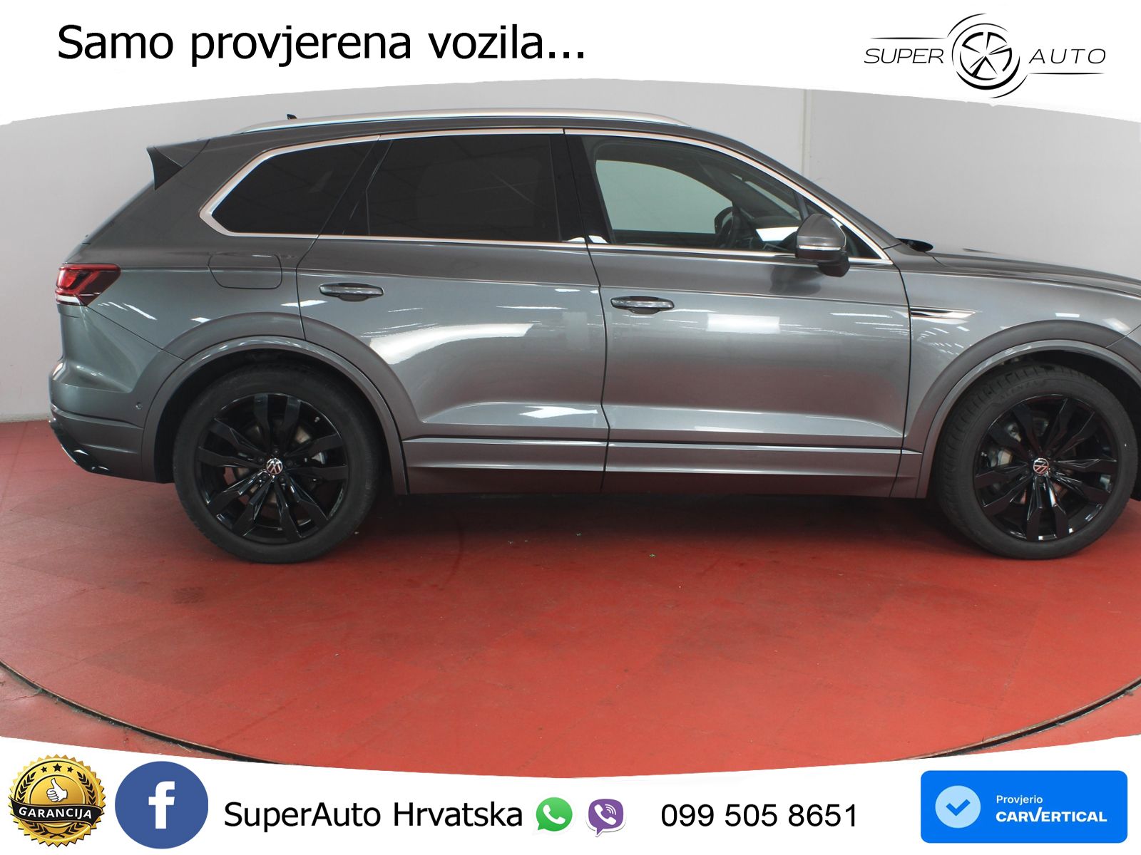 Volkswagen Touareg 3.0 V6 TDI (286 KS) 4MOTION Tiptronic R-Line ZRAČNI+ACC+GR SJED+KAM+PANO