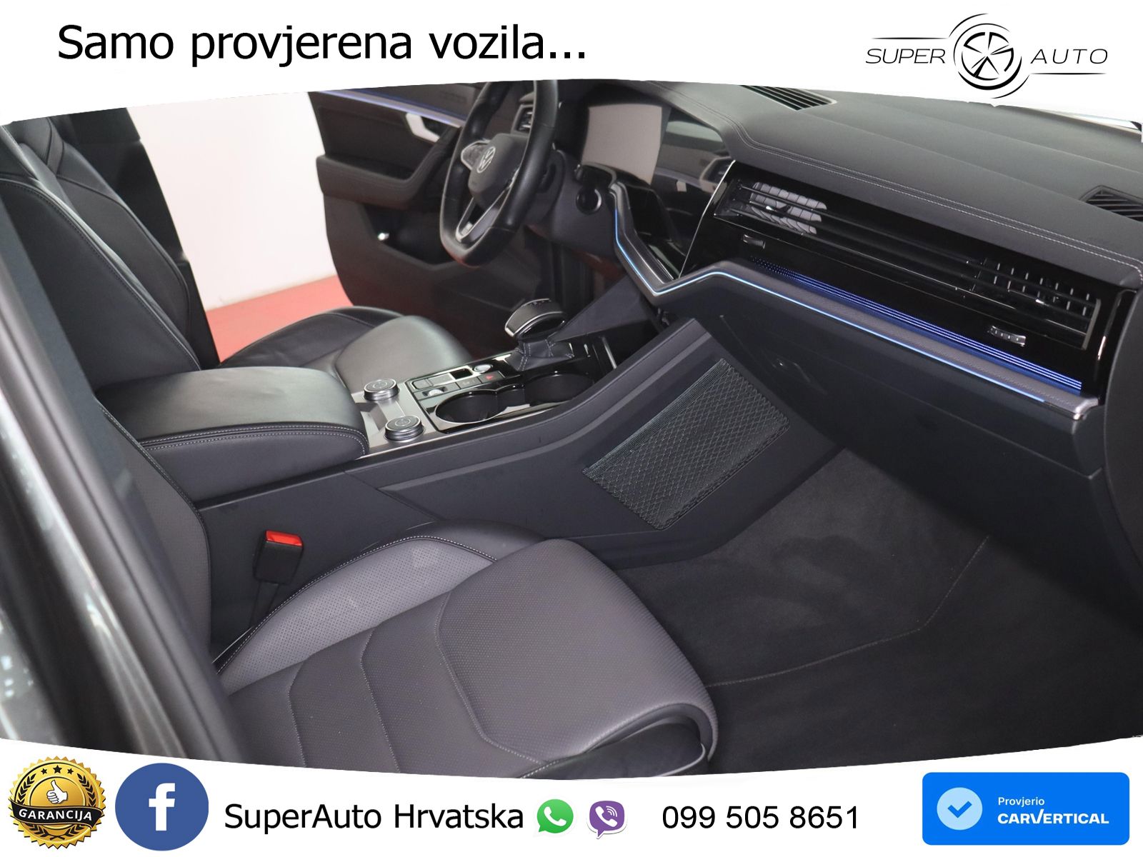 Volkswagen Touareg 3.0 V6 TDI (286 KS) 4MOTION Tiptronic R-Line ZRAČNI+ACC+GR SJED+KAM+PANO