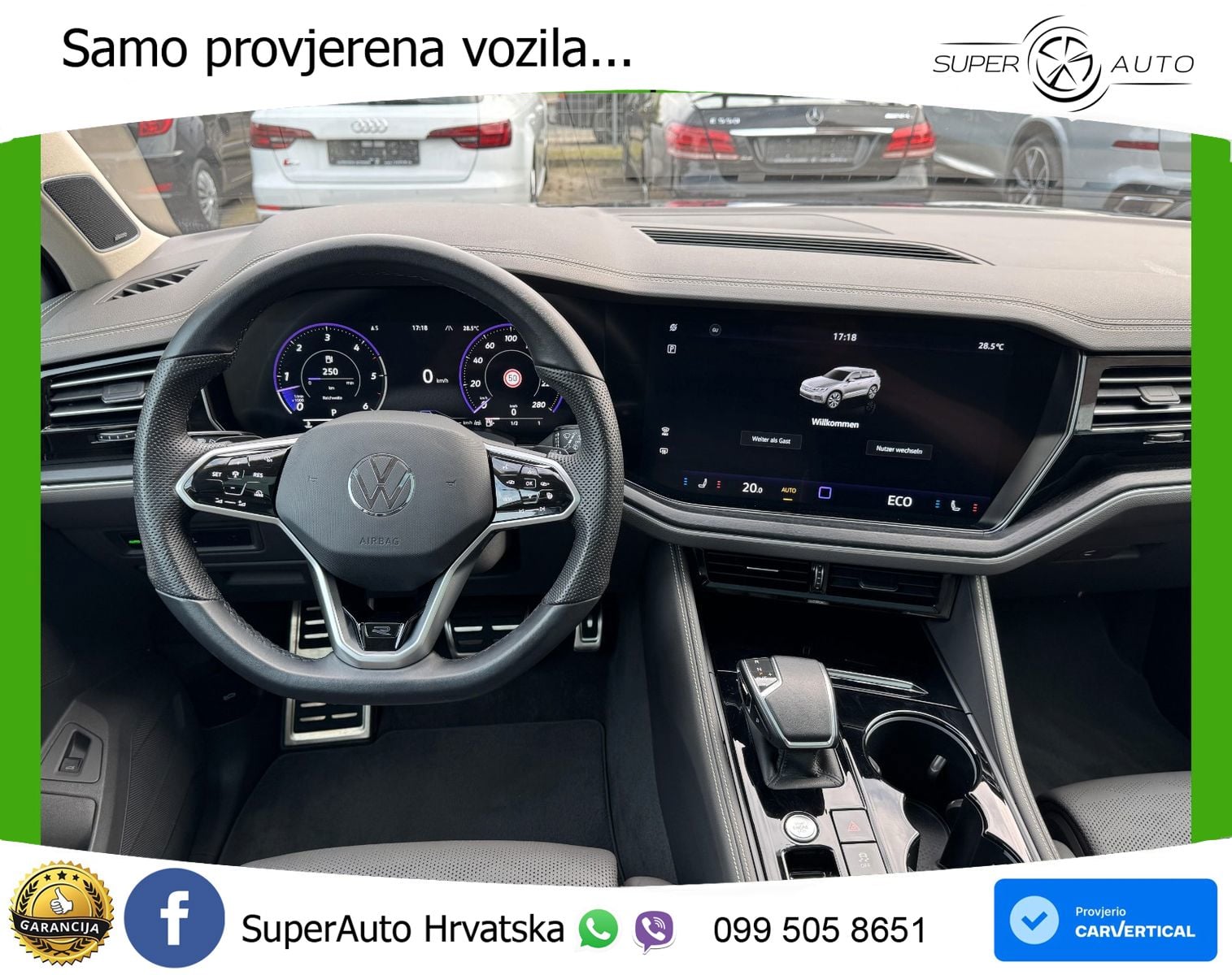 Volkswagen Touareg 3.0 V6 TDI (286 KS) 4MOTION Tiptronic R-Line LED+GR SJED+ACC