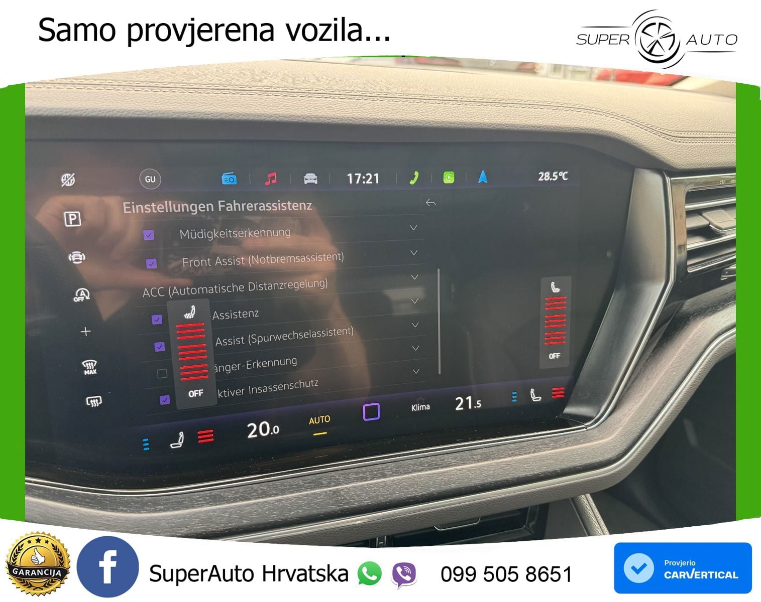Volkswagen Touareg 3.0 V6 TDI (286 KS) 4MOTION Tiptronic R-Line LED+GR SJED+ACC