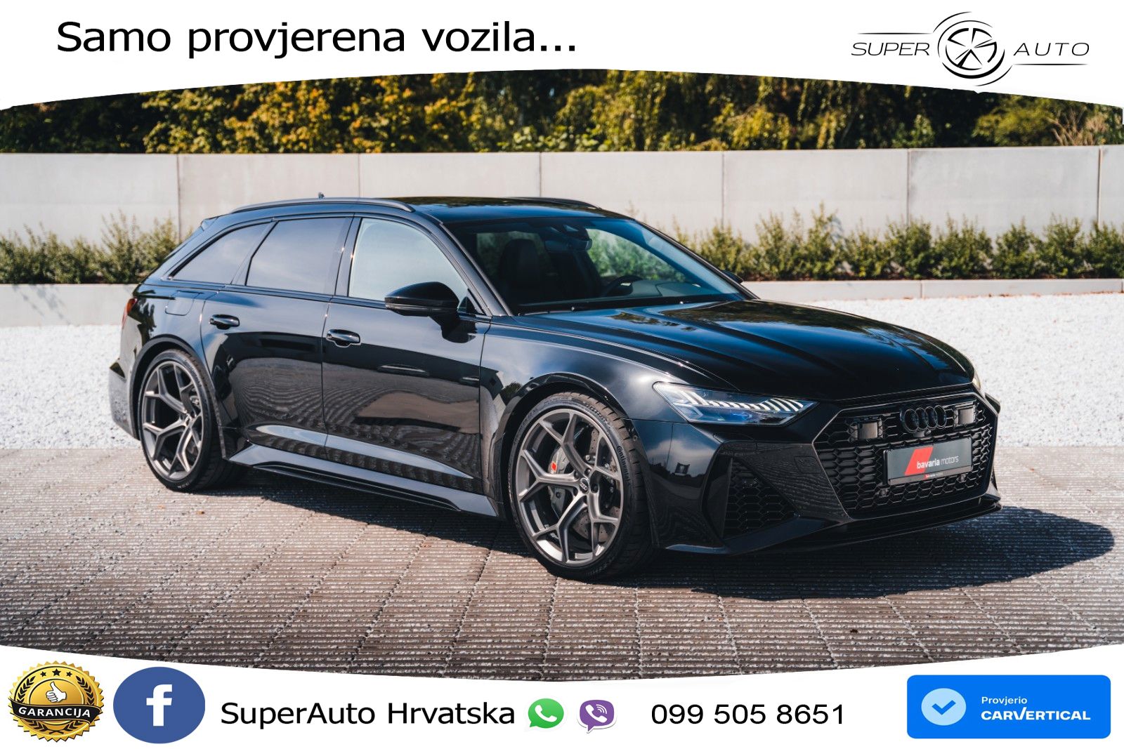 Audi RS6 Avant 4.0 TFSI V8 performance (630 KS)  quattro tiptronic LED+GR SJED+ACC