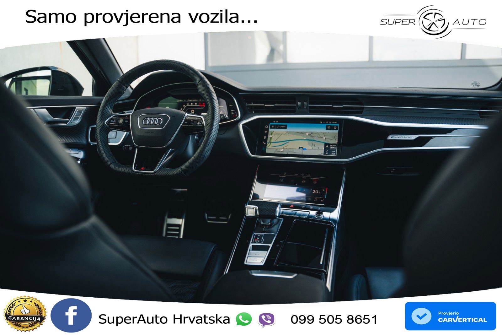 Audi RS6 Avant 4.0 TFSI V8 performance (630 KS)  quattro tiptronic LED+GR SJED+ACC