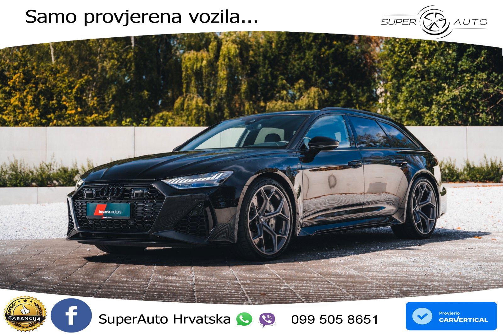 Audi RS6 Avant 4.0 TFSI V8 performance (630 KS)  quattro tiptronic LED+GR SJED+ACC