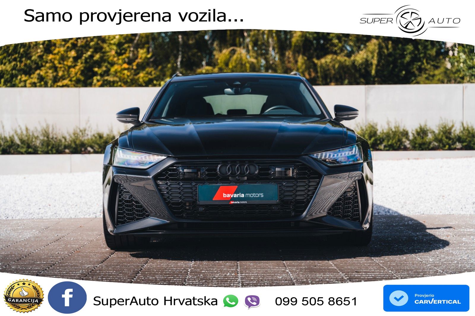 Audi RS6 Avant 4.0 TFSI V8 performance (630 KS)  quattro tiptronic LED+GR SJED+ACC