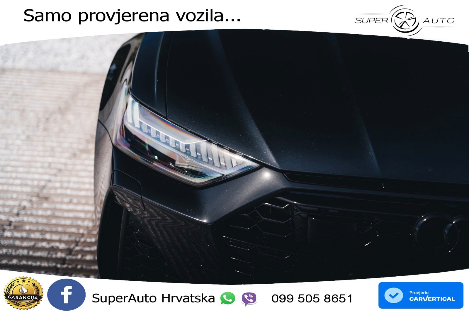 Audi RS6 Avant 4.0 TFSI V8 performance (630 KS)  quattro tiptronic LED+GR SJED+ACC