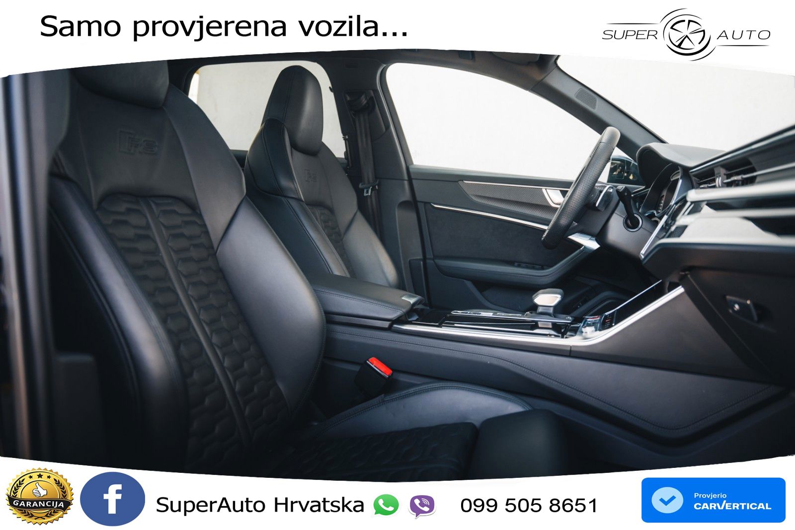 Audi RS6 Avant 4.0 TFSI V8 performance (630 KS)  quattro tiptronic LED+GR SJED+ACC