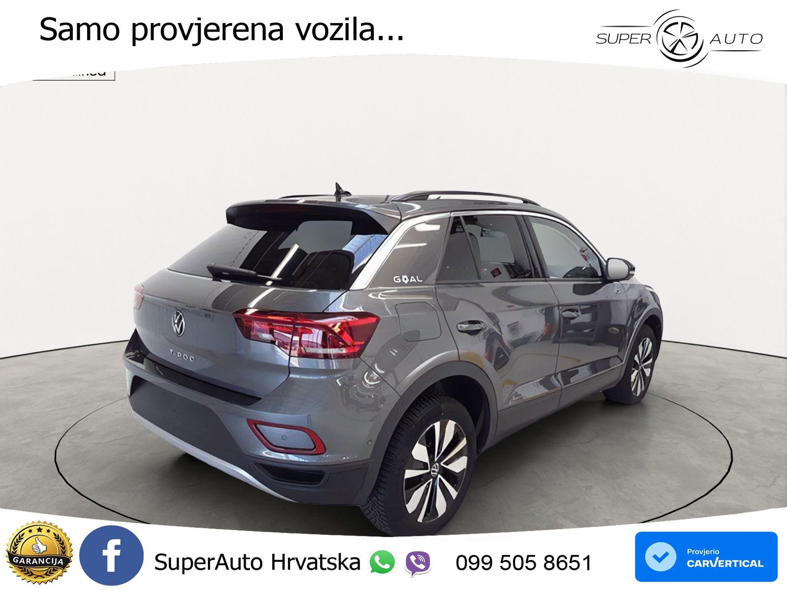 Volkswagen T-Roc 1.5 TSI (150 KS) DSG LED+GR SJED+ACC