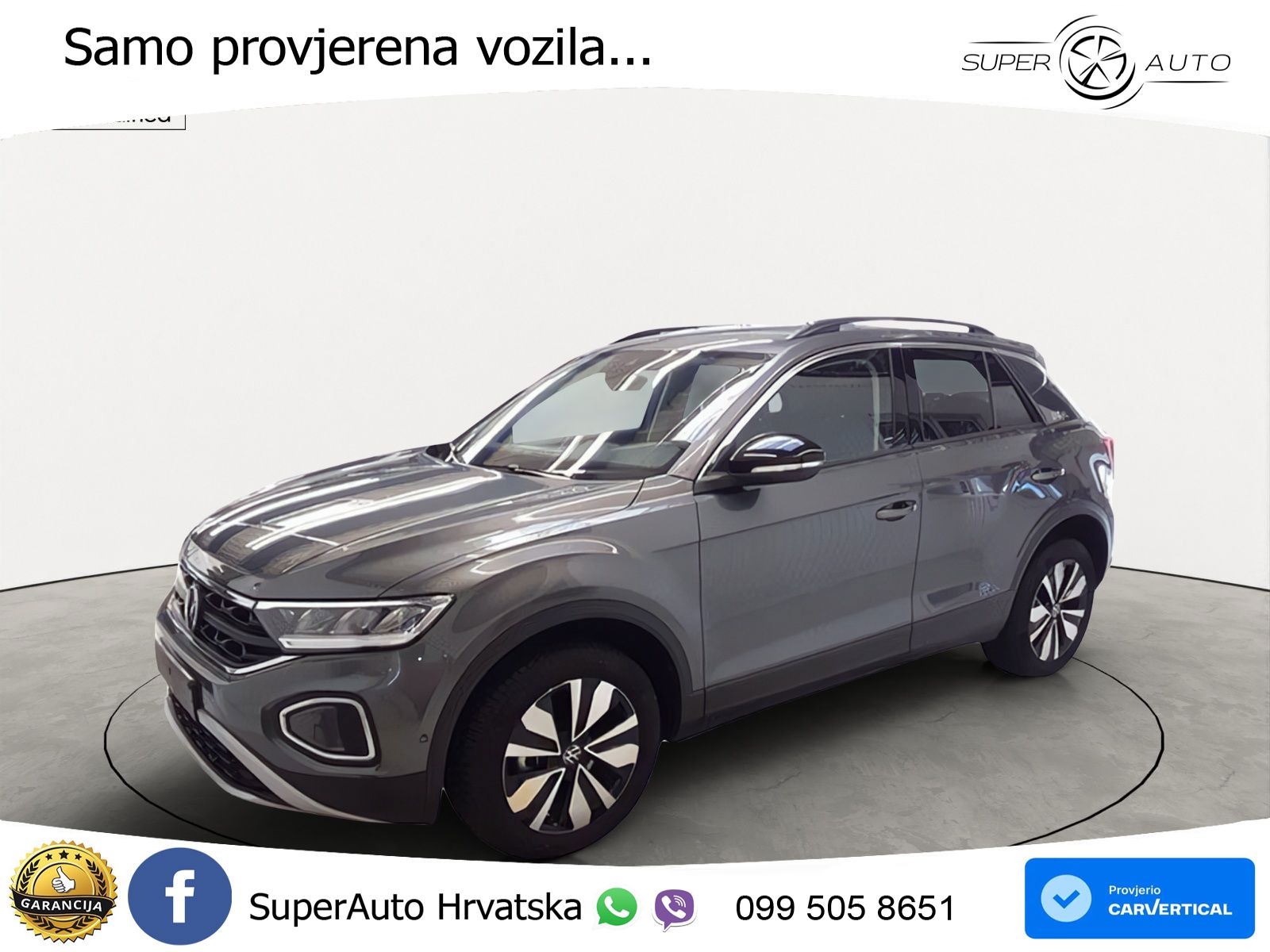Volkswagen T-Roc 1.5 TSI (150 KS) DSG LED+GR SJED+ACC