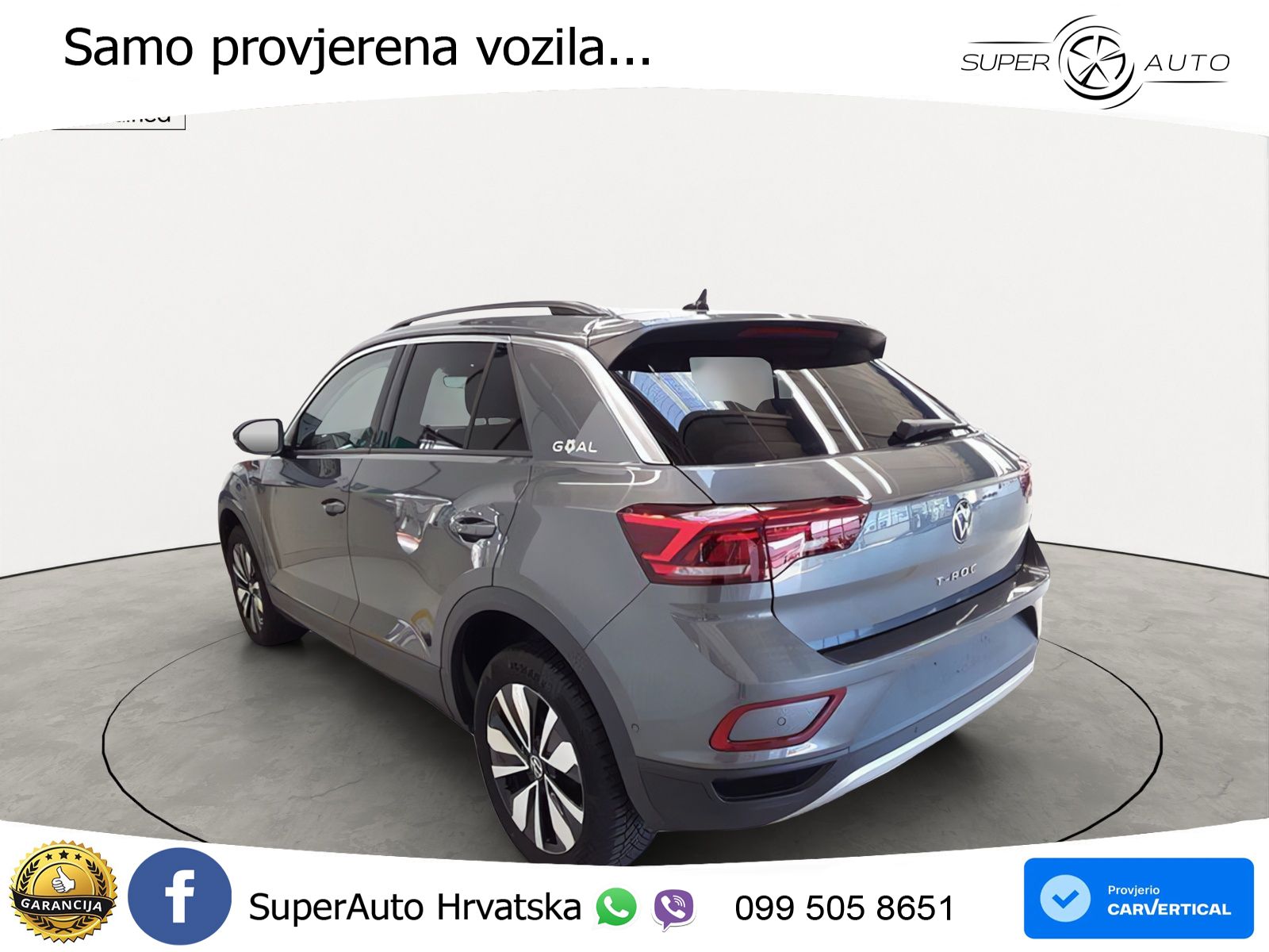 Volkswagen T-Roc 1.5 TSI (150 KS) DSG LED+GR SJED+ACC