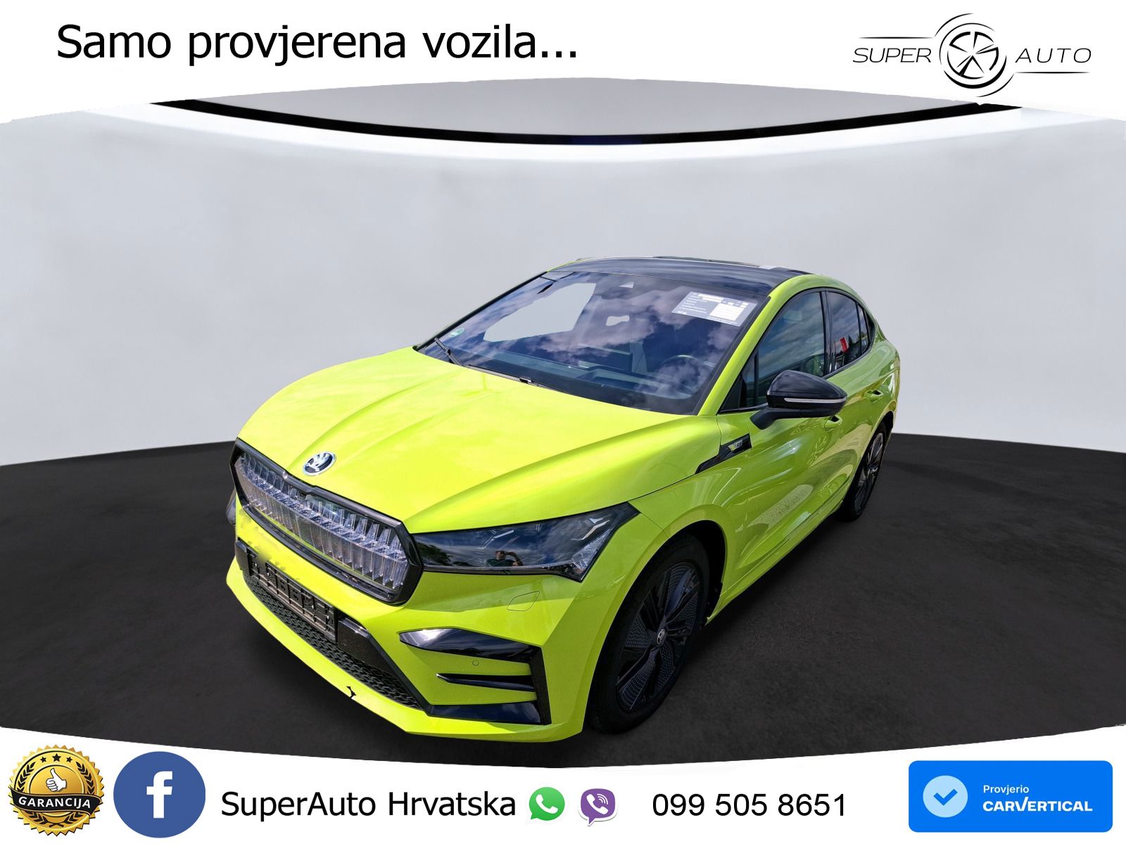 Škoda Enyaq Coupe iV RS 82 kWh (299 KS) AWD LED+GR SJED+ACC