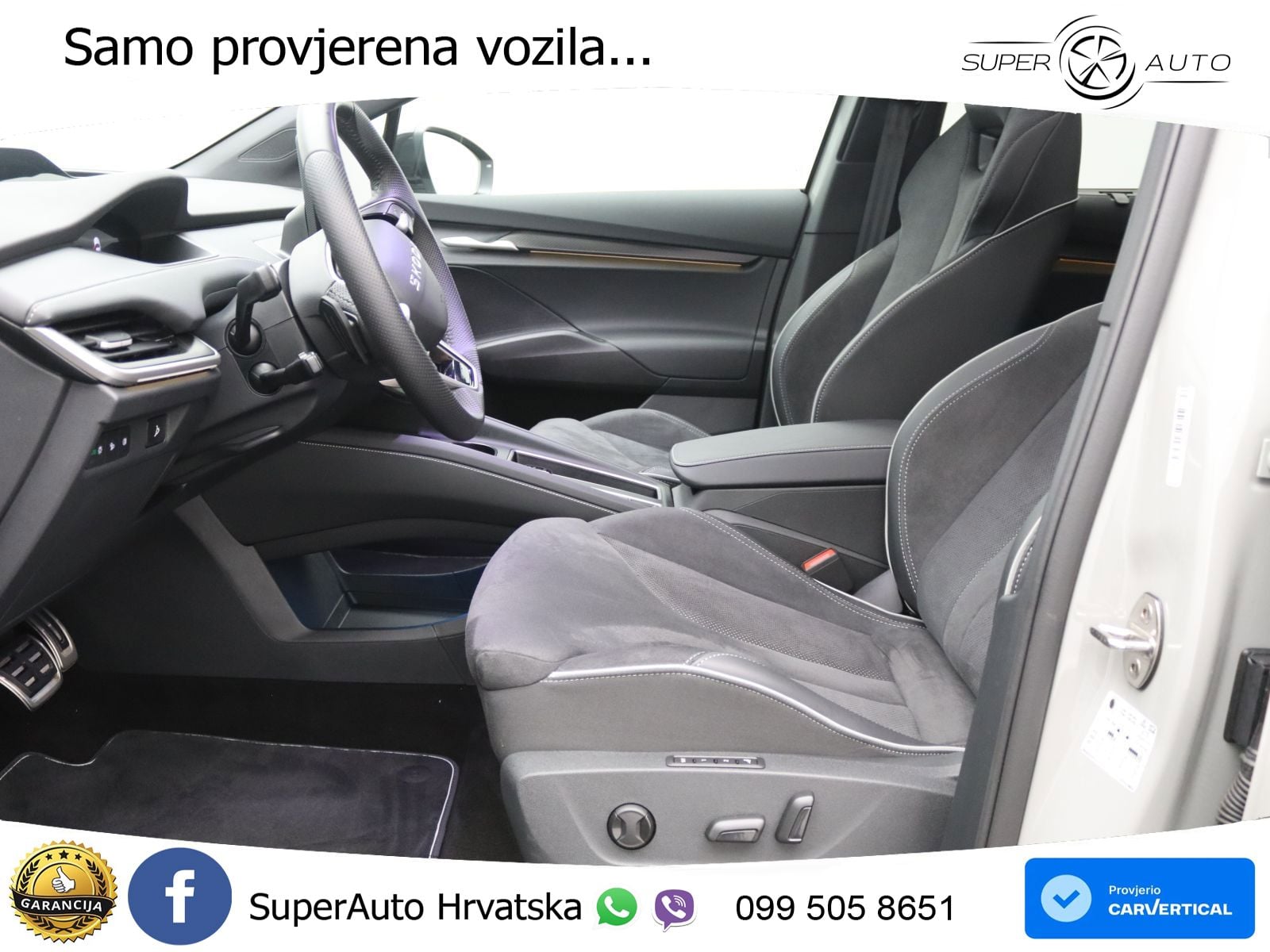 Škoda Enyaq 85 82 kWh (286 KS) SportLine MATRIX+GR SJED+KAM
