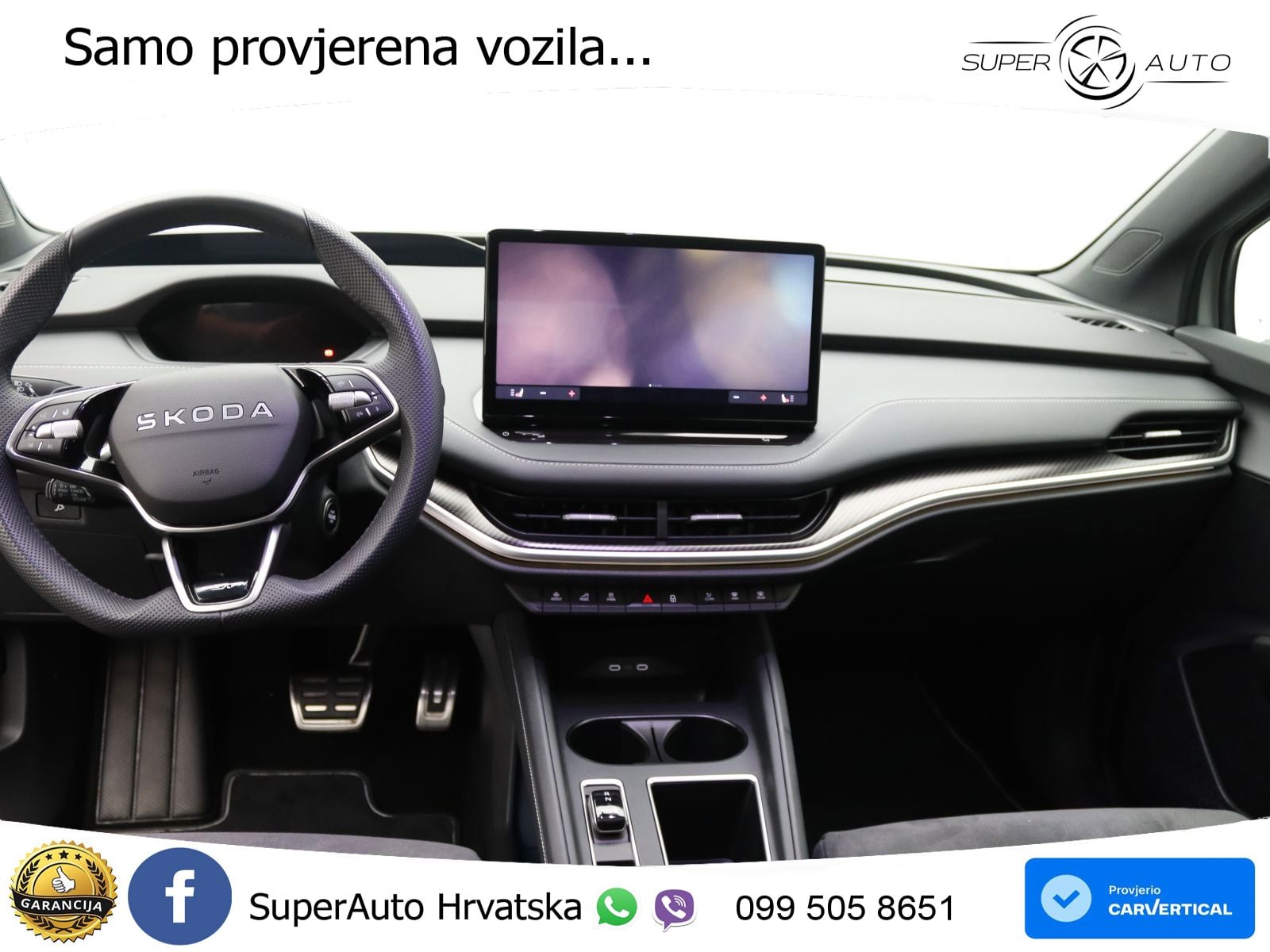 Škoda Enyaq 85 82 kWh (286 KS) SportLine MATRIX+GR SJED+KAM