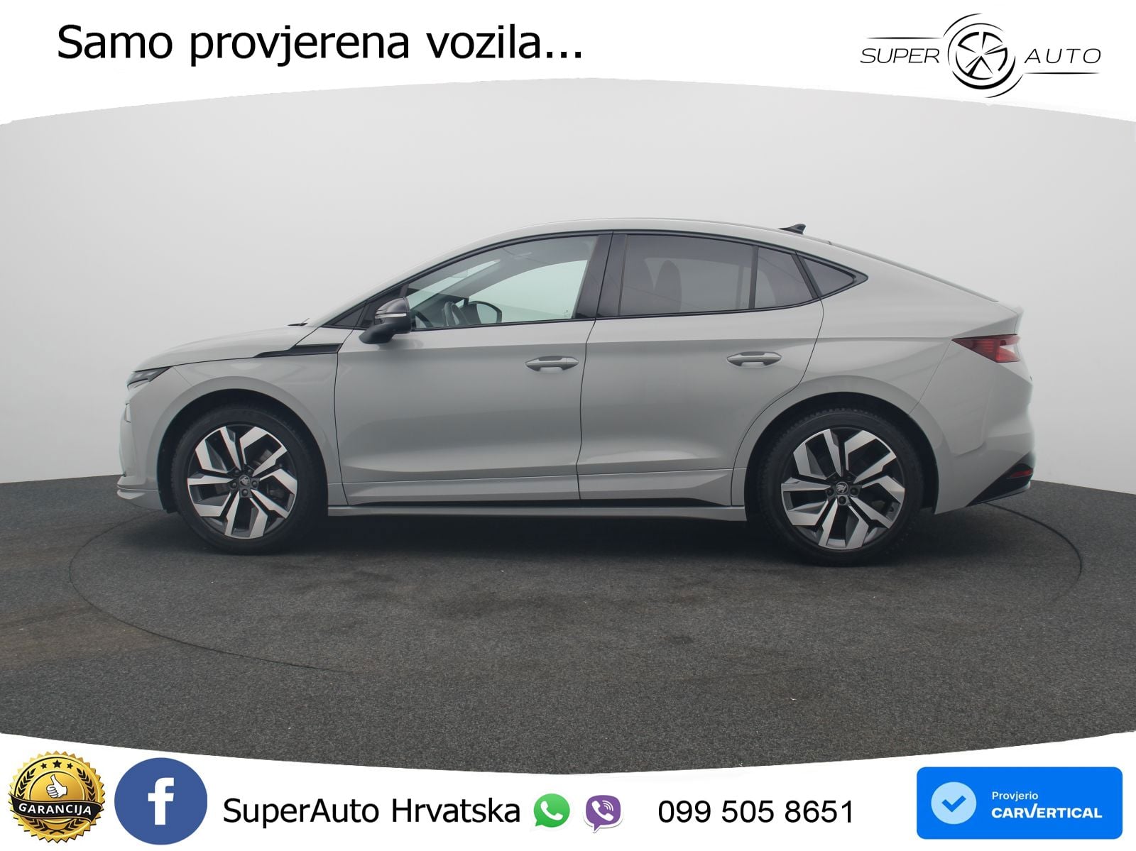 Škoda Enyaq 85 82 kWh (286 KS) SportLine MATRIX+GR SJED+KAM