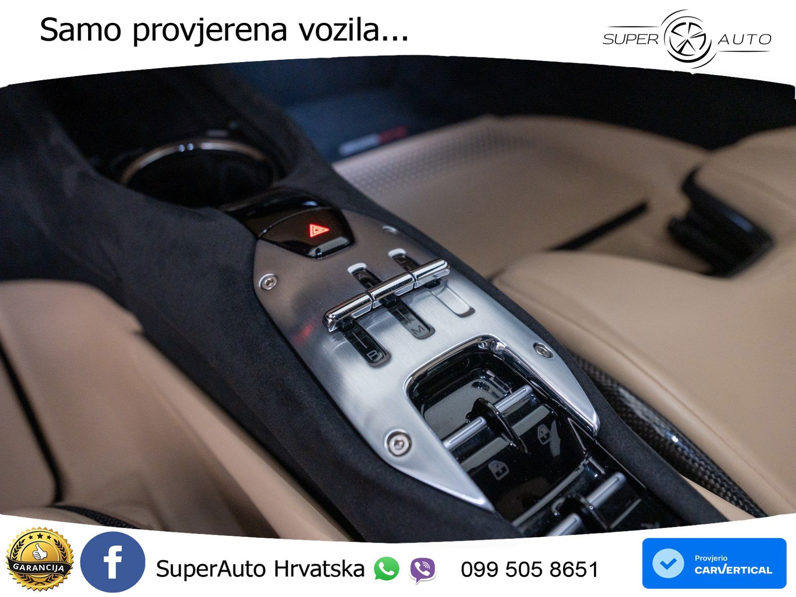 Ferrari 296 GTS 3.0 V6 (830 KS) F1 DCT LED+ACC