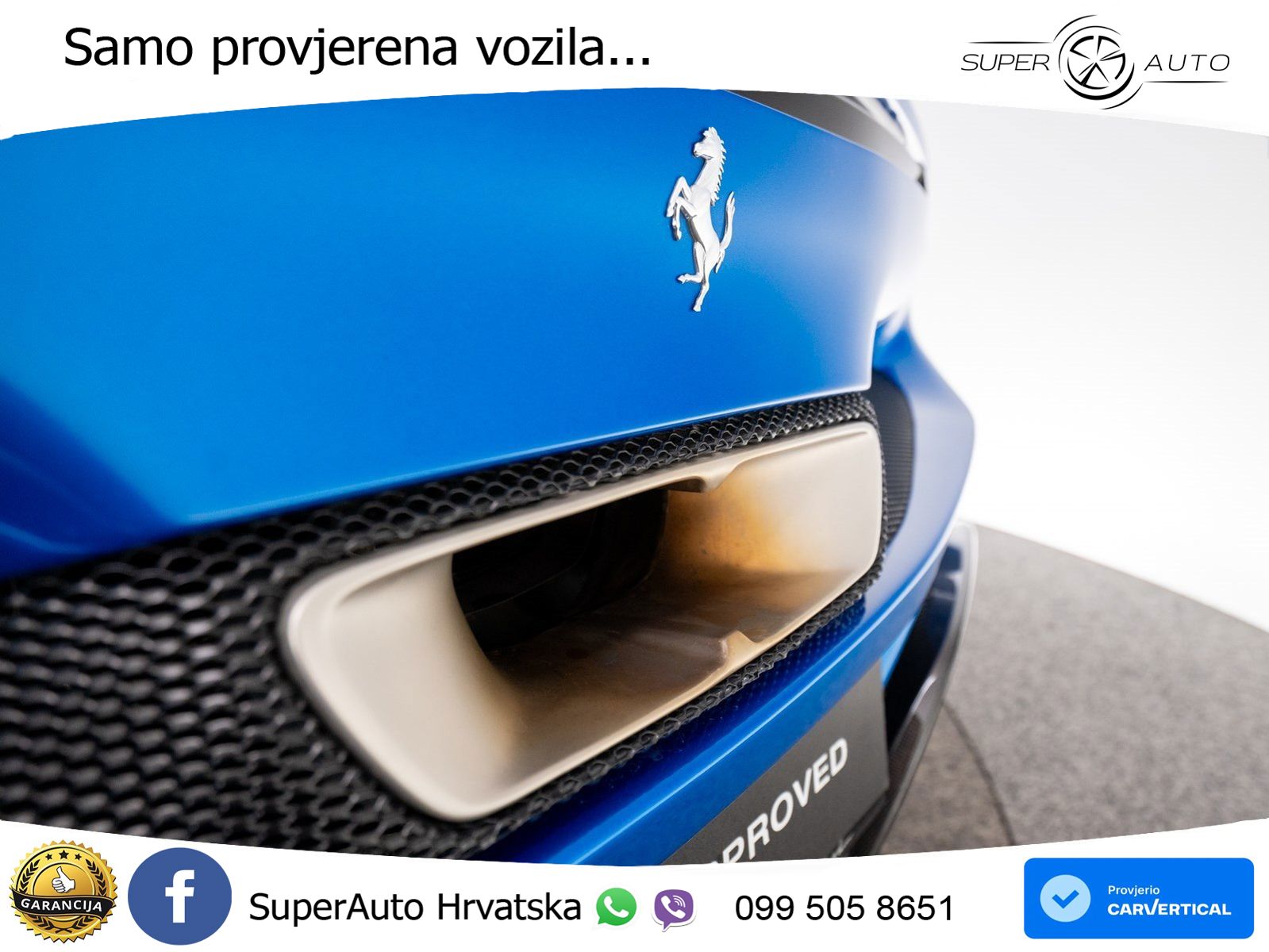 Ferrari 296 GTS 3.0 V6 (830 KS) F1 DCT LED+ACC