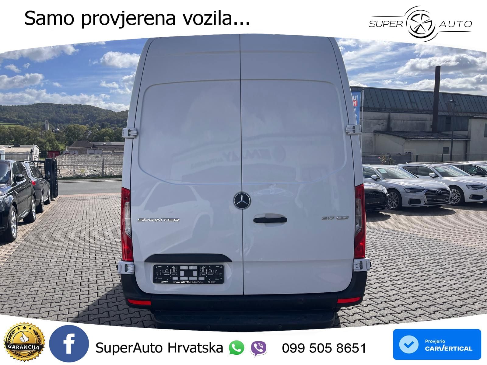 Mercedes-Benz Sprinter 317 CDI/ 360 Kamera/Navi/Sitzheiz/Tempo 170 KS