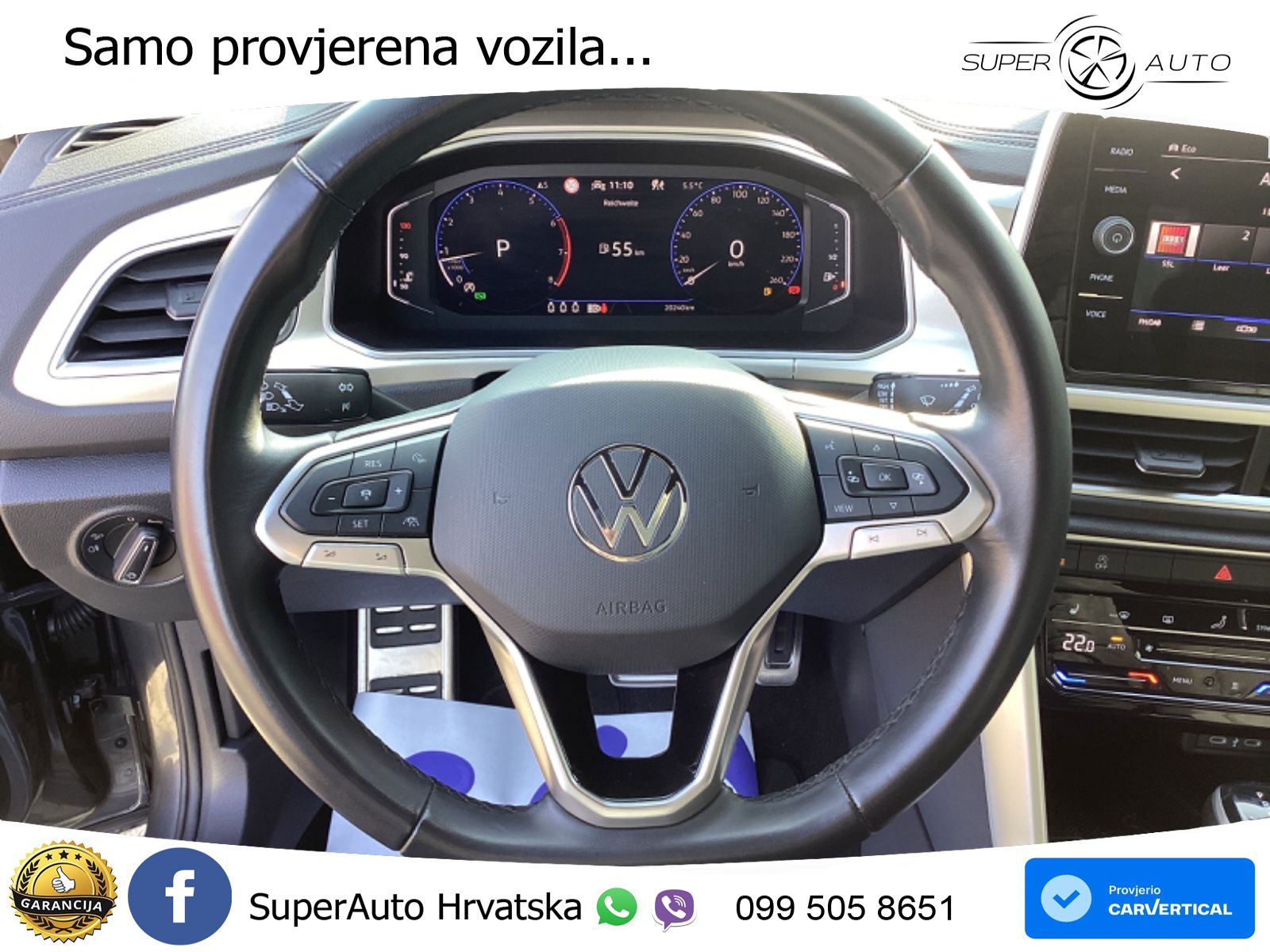 Volkswagen T-Roc I 1.5 TSI (150 KS) DSG MATRIX+GR SJED+KAM