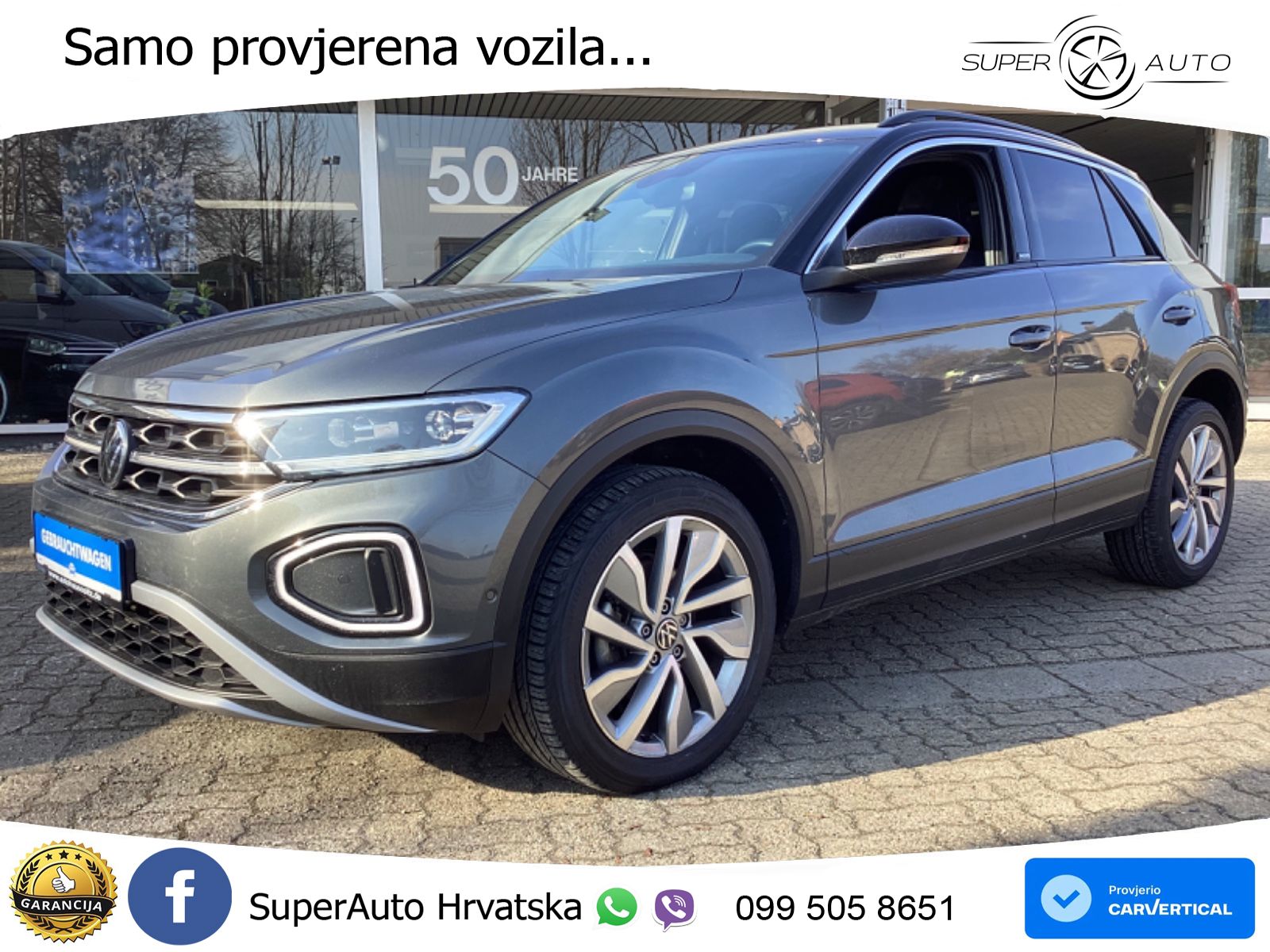 Volkswagen T-Roc I 1.5 TSI (150 KS) DSG MATRIX+GR SJED+KAM
