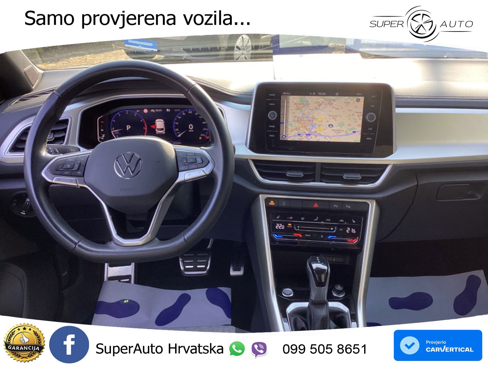 Volkswagen T-Roc I 1.5 TSI (150 KS) DSG MATRIX+GR SJED+KAM