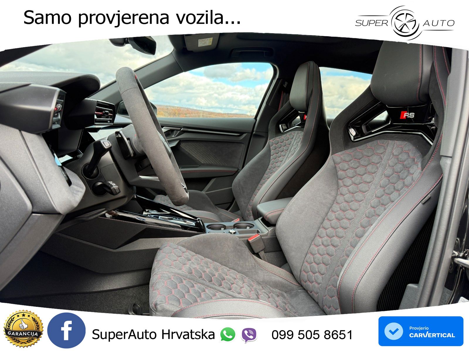 Audi RS3 Sedan 2.5 TFSI (400 KS) quattro S tronic LED+GR SJED+ACC