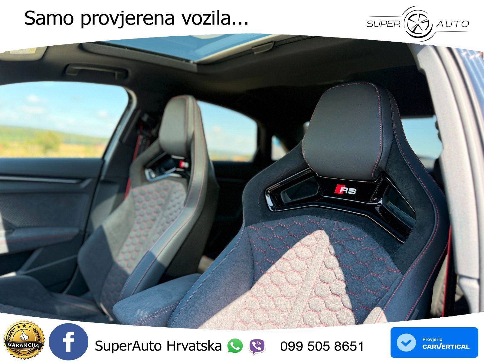 Audi RS3 Sedan 2.5 TFSI (400 KS) quattro S tronic LED+GR SJED+ACC