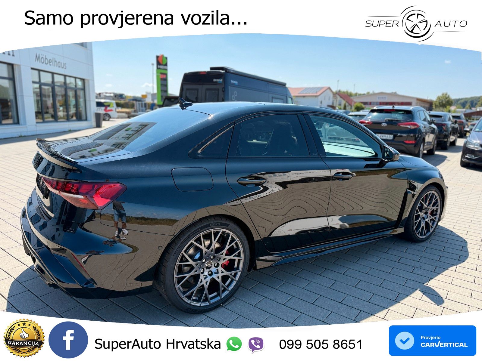 Audi RS3 Sedan 2.5 TFSI (400 KS) quattro S tronic LED+GR SJED+ACC