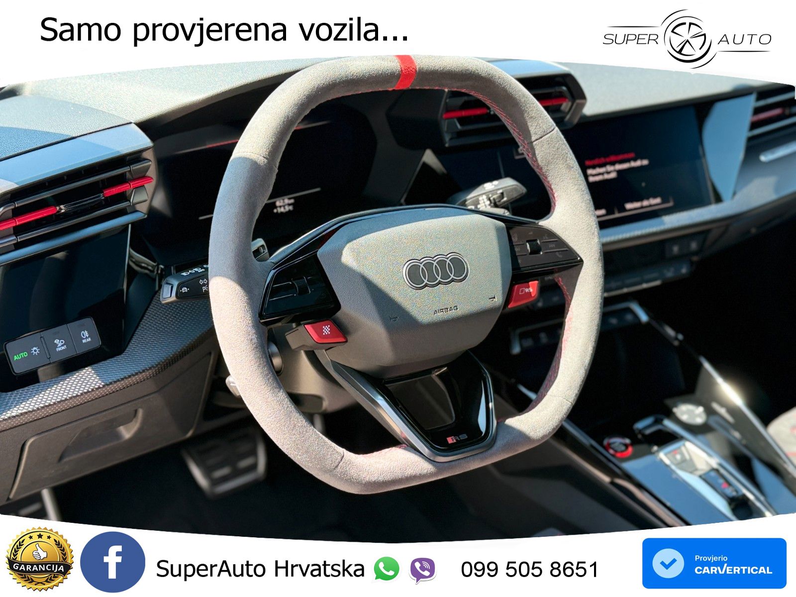 Audi RS3 Sedan 2.5 TFSI (400 KS) quattro S tronic LED+GR SJED+ACC