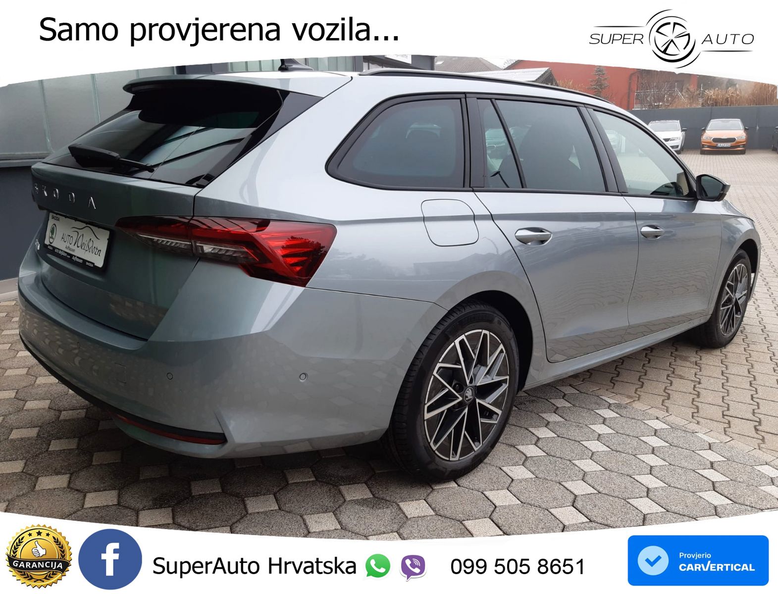 Škoda Octavia Combi 2.0 TDI (150 KS) DSG LED+GR SJED+ACC