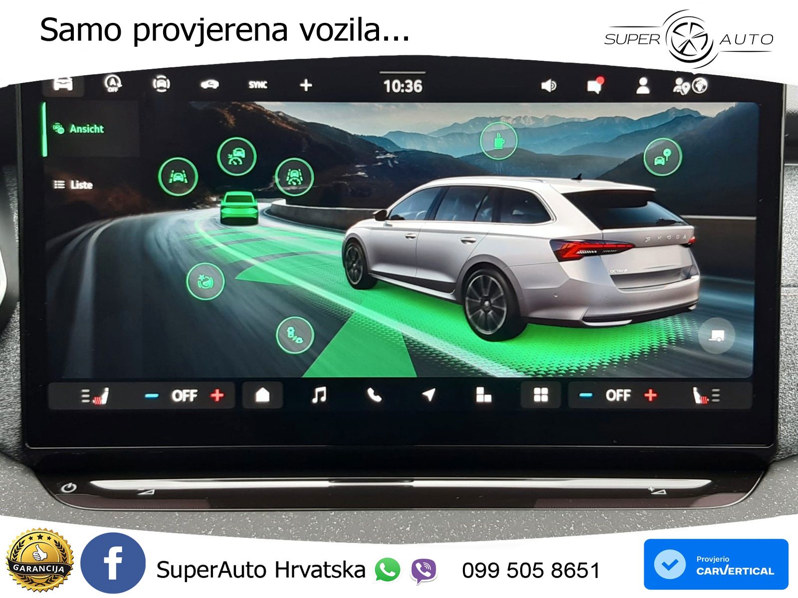 Škoda Octavia Combi 2.0 TDI (150 KS) DSG LED+GR SJED+ACC