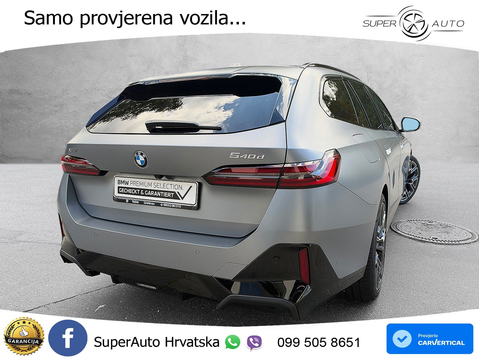 BMW 540d Touring (303 KS) xDrive Steptronic M Sport ACC+HEAD+4xGR SJED+360+PANO