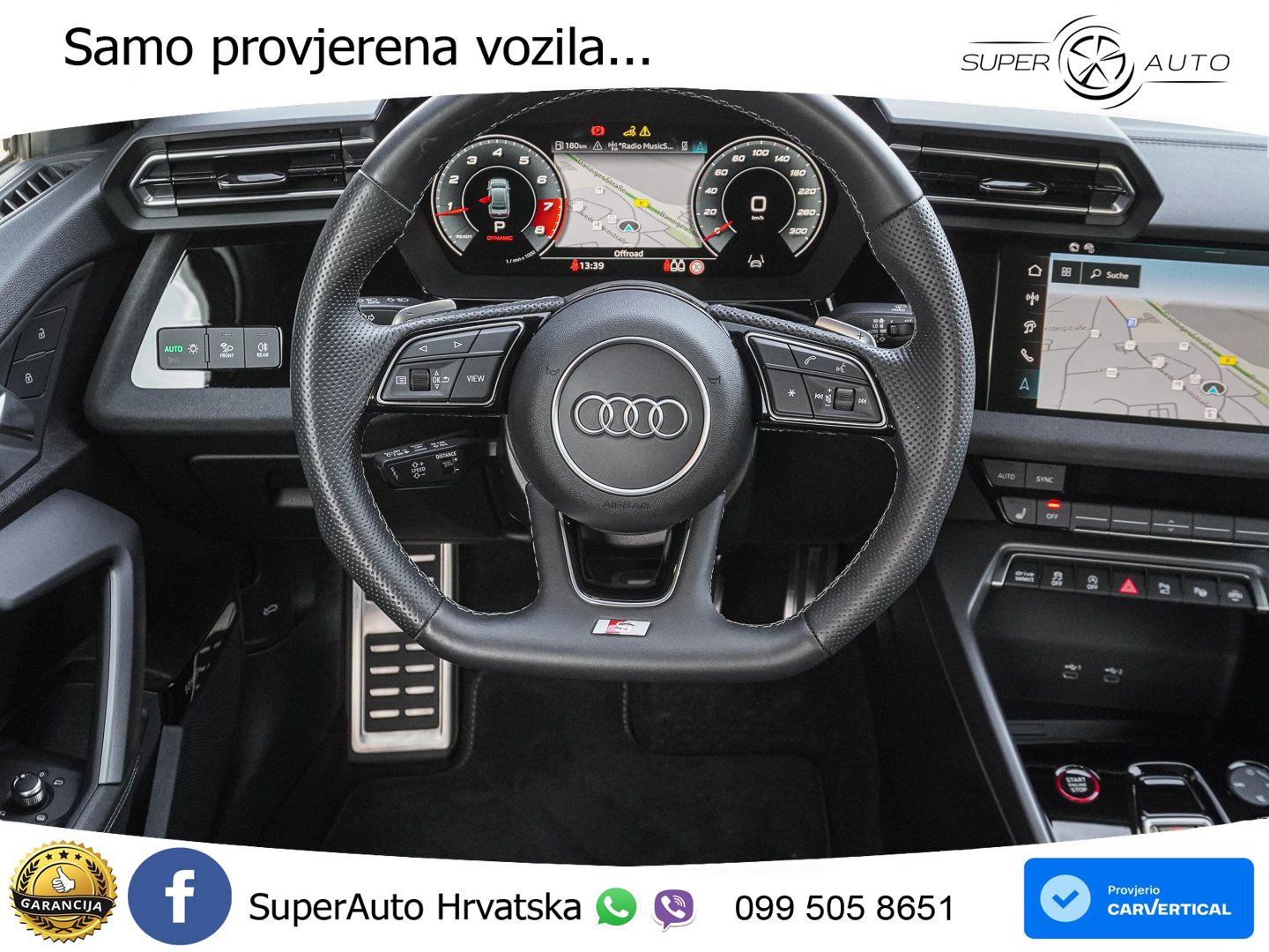 Audi S3 Limuzina 2.0 TFSI (333 KS) quattro S tronic MATRIX+GR SJED+KAM