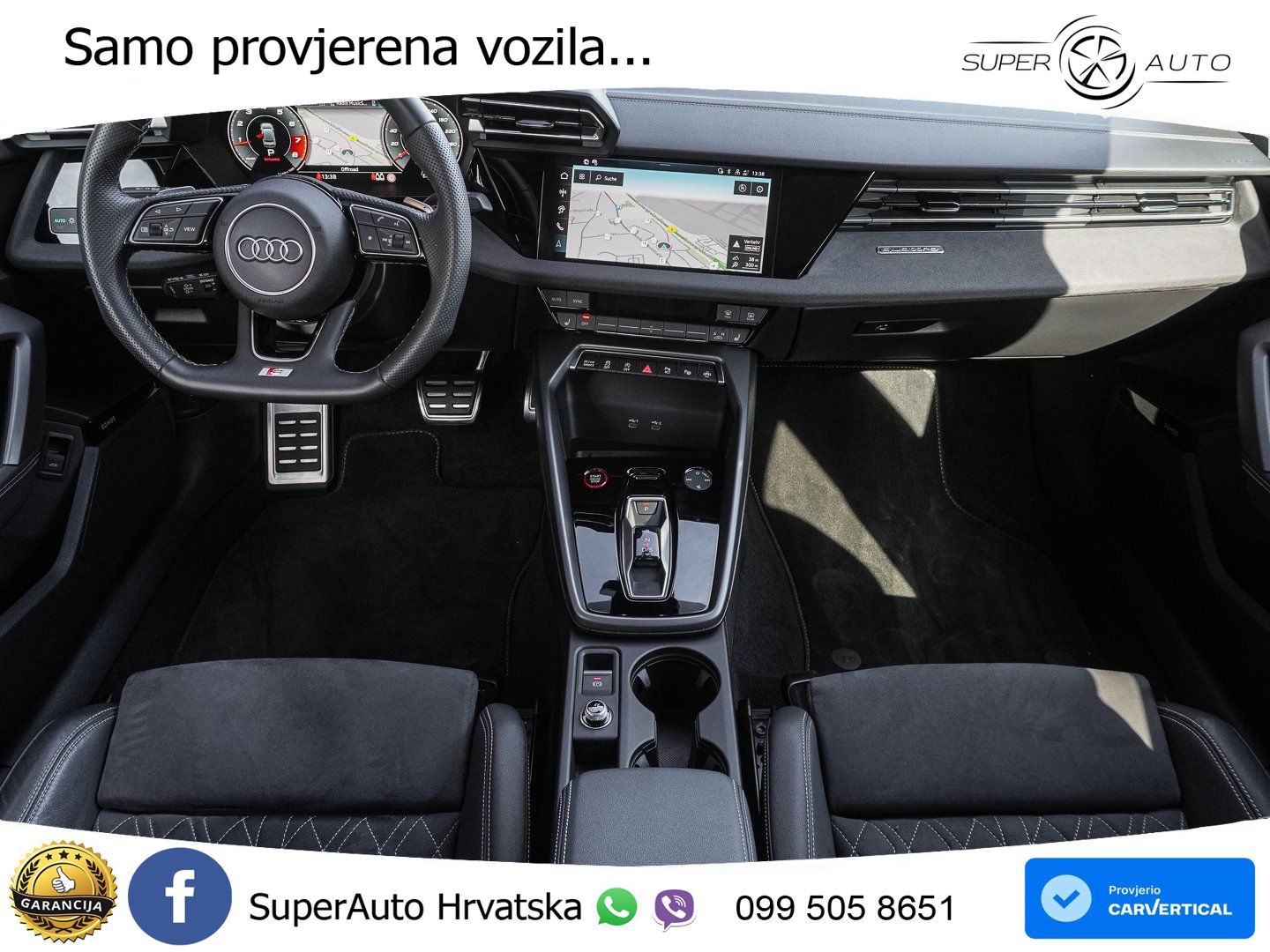 Audi S3 Limuzina 2.0 TFSI (333 KS) quattro S tronic MATRIX+GR SJED+KAM