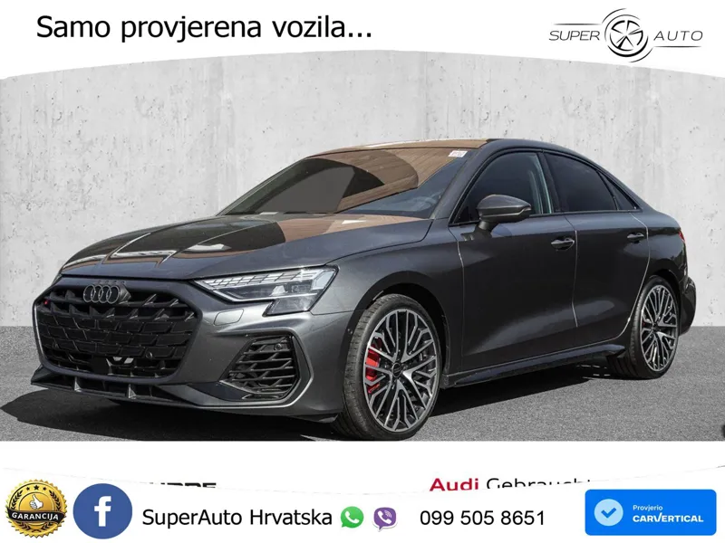 Audi S3 Limuzina 2.0 TFSI (333 KS) quattro S tronic MATRIX+GR SJED+KAM