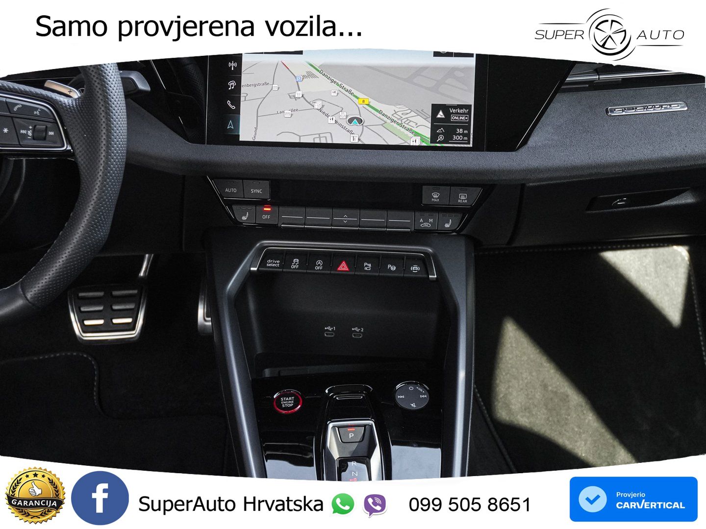 Audi S3 Limuzina 2.0 TFSI (333 KS) quattro S tronic MATRIX+GR SJED+KAM