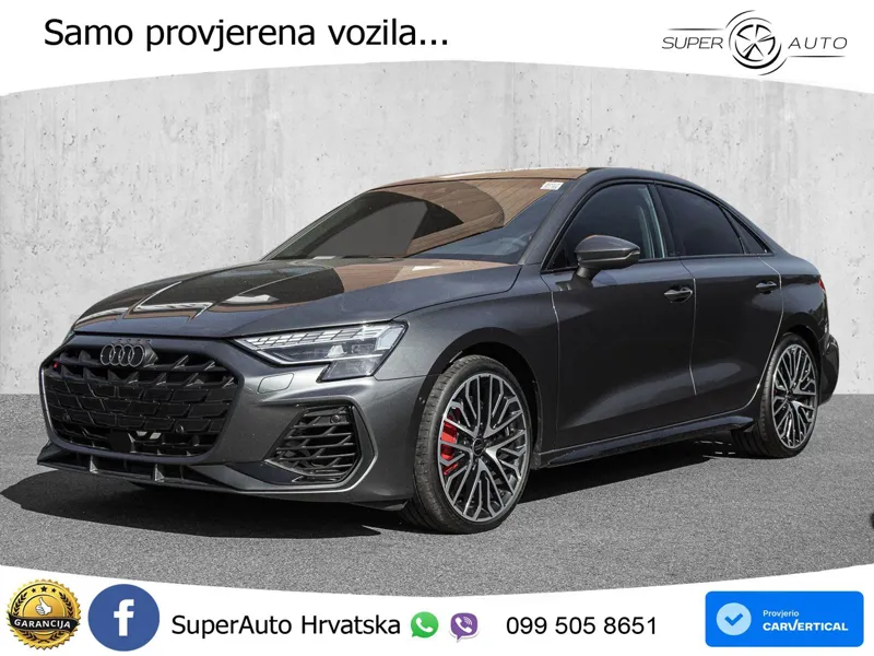 Audi S3 Limuzina 2.0 TFSI (333 KS) quattro S tronic MATRIX+GR SJED+KAM