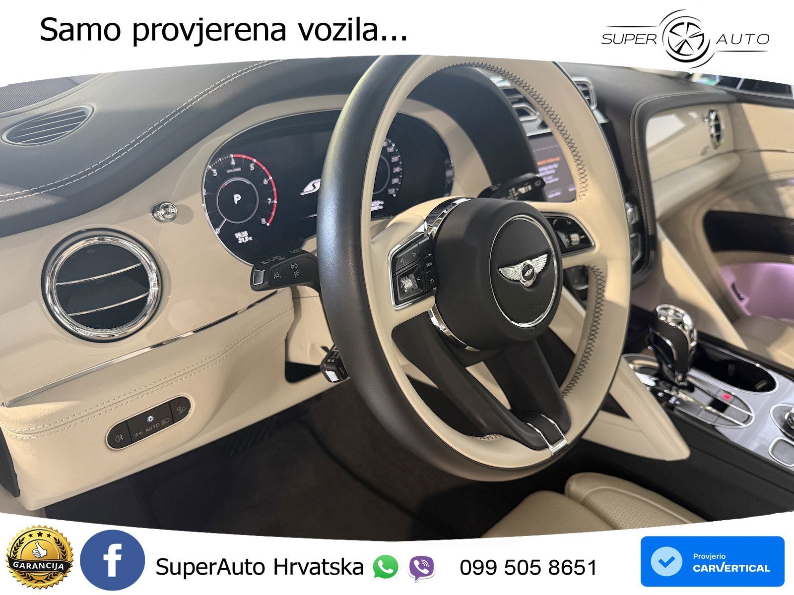 Bentley Bentayga 4.0 V8 (550 KS) AWD Automatic LED+GR SJED+ACC