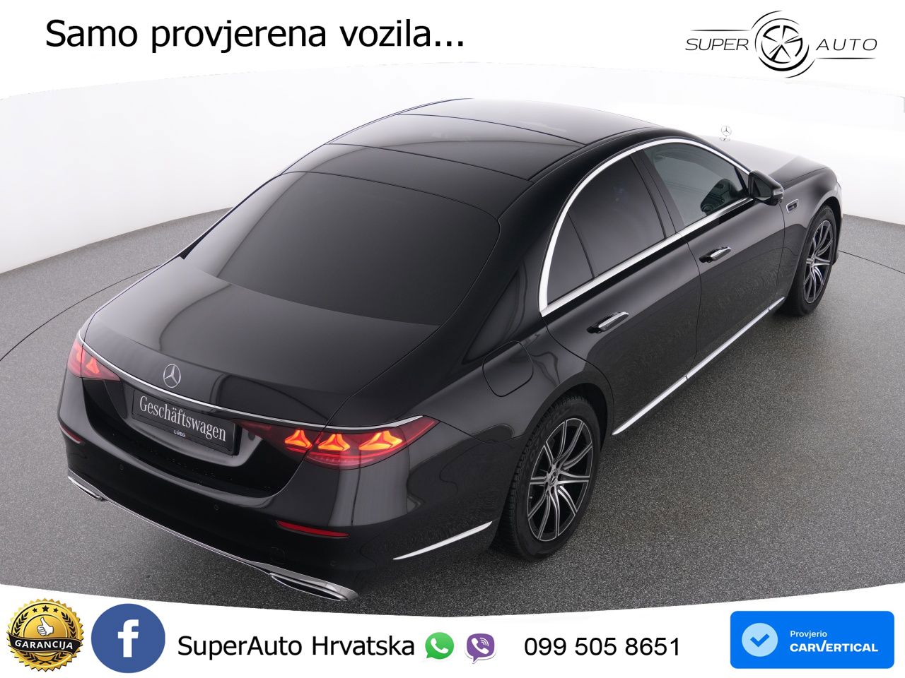 Mercedes S 350d (313 KS) EQ Boost 4MATIC 9G-TRONIC ZRAČNI+ACC+GR SJED+KAM+PANO