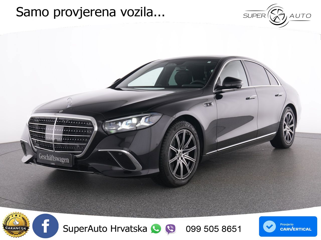 Mercedes S 350d (313 KS) EQ Boost 4MATIC 9G-TRONIC ZRAČNI+ACC+GR SJED+KAM+PANO